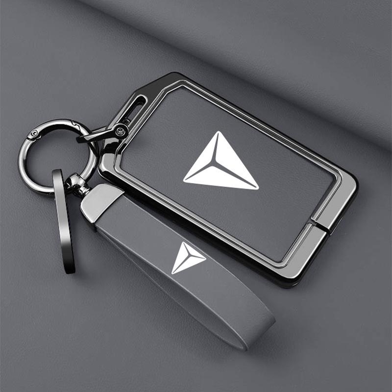 S07 Dark Blue Card Holder 318 High-End Case - Interior Metal Trim for Changan SL03