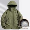 Men's Outdoor Windproof Hooded Down Jacket – Winter Trend, Thick, and Warm Casual Sport Outerwear