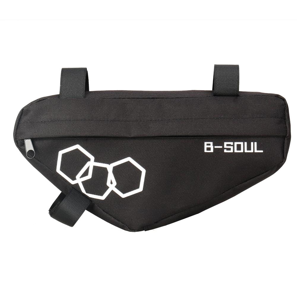 

Bicycle Triangle Bag Waterproof Bike Frame Front Tube Bag Pannier Packing Pouch Storage Bag Cycling Accessories чёрный