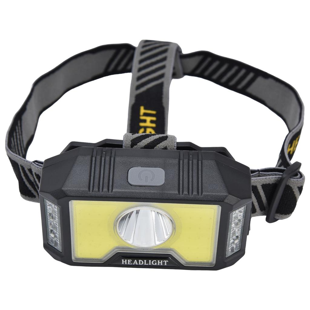 LED COB Headlight Multimode USB Charging Waterproof Head Flashlight for Outdoor Camping