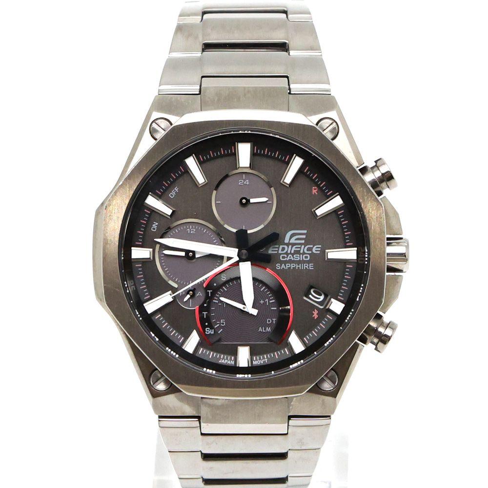 Used [Kusumotomoto Store/Motosumiyoshi] Casio Edifice EQB-1100YDC-1AJF Super Slim High Spec Chronograph Smartphone Link Bluetooth Men s Watch [Used]