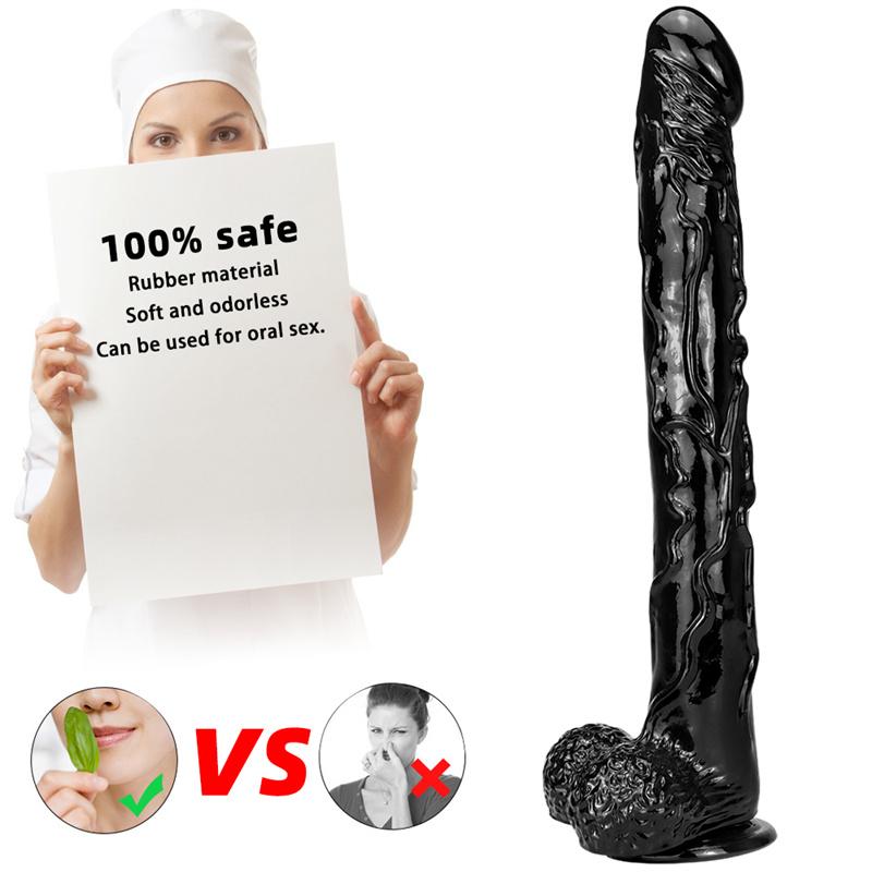 Women's Super Long Fake Dildo Super Thick Fake Muscle Bully Stallion Masturbation Device Adult Sex Toys