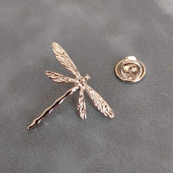 1/2 stk. Broche til Kvinder, Dekorative Kraveknap med Libelle-design, Praktisk Tilbehør til Trøjer, Kjoler, Jakkesæt, Hatte
