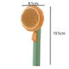 Pumpkin Cat Brush Comb For Pet Grooming Removes Loose Underlayers Tangled Hair Remover Brush Pet Hair Shedding Self Cleaning