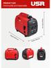 220V Portable Digital Gasoline Generator, 2kW Low Power for Small Outdoor Household Use
