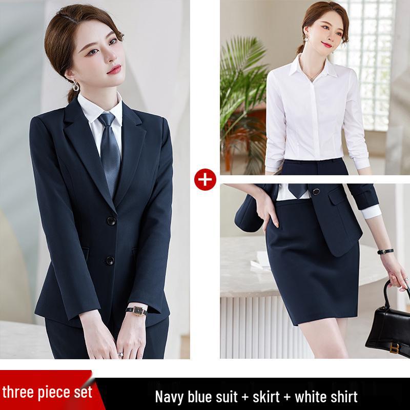 Elegant Women's Formal Suit Set 2024, Ideal for Office or Receptionist Wear