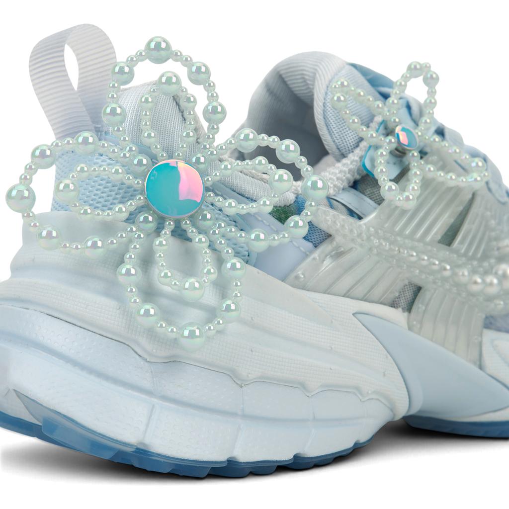 Susan Fang X Nike  V2K Run Artist Collection Women Sneakers Blue Blue-Tint Multi-Color IB7426-400