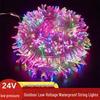 LED Colorful Rattan Ball String Lights - Flashing Starry Sky Decoration for Trees, Streets, Malls, Parks