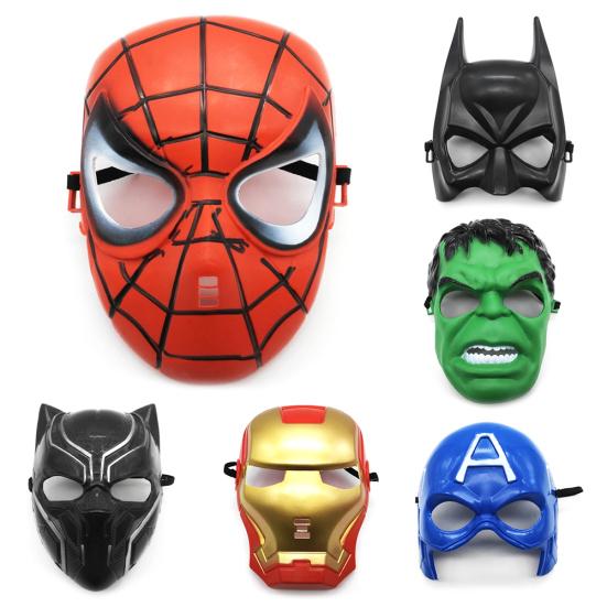 Avengers Face Cover Plesové představení Děti Maškarní Rekvizity Party Dekorace