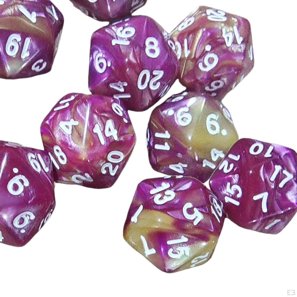 Polyhedral D20 20-Sided for DND RPG