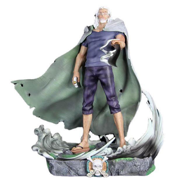 One Piece Anime Figure: Rayleigh Pluto Car & Desktop Ornament