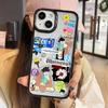 Acrylic Phone Case for iPhone 11 12 13 14 Pro 12 14 16 Pro Max for Samsung A16 A36 A56 S24 FE High-quality Painted Anti-fall Mobile Phone Case