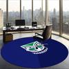 New Zealand Warriors (14) Round Office Rug Decorative Floor Rug for Office Bedroom Living Room and Home Space
