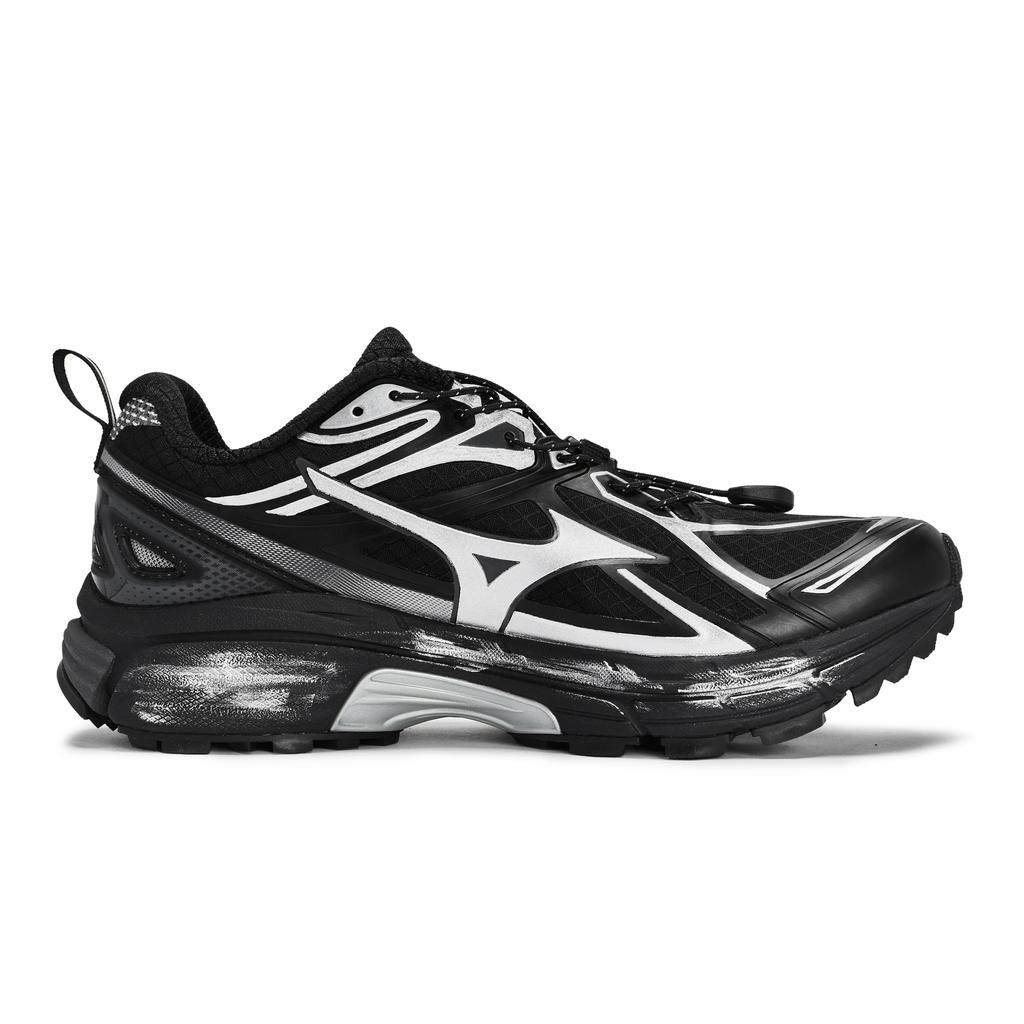 Mizuno Halo Mi Cushioning Low top Running Shoes Unisex Black Silver D1GH251201(Team1492-)