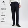 Langdeng Men's Comfortable Cotton Straight Tube Loose Casual Pants