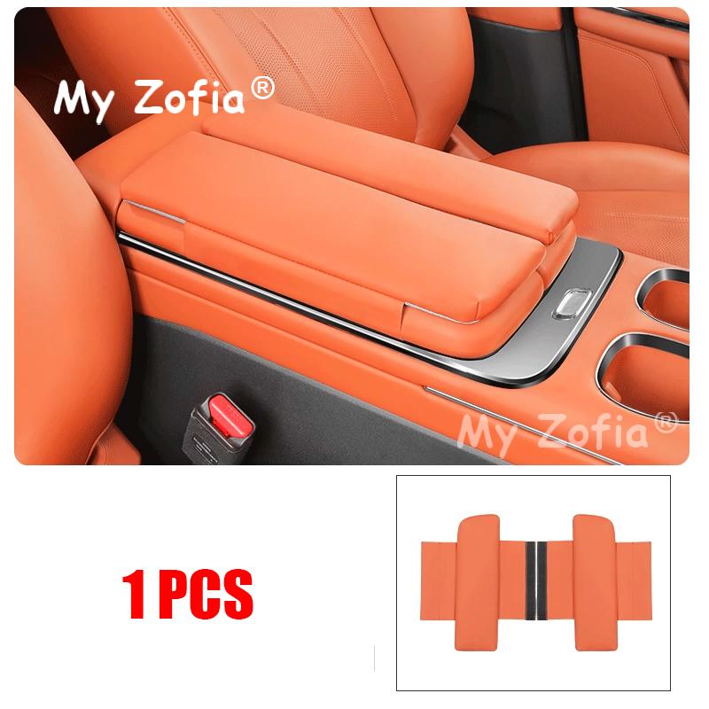For GAC Trumpchi S7 2025 2026 Car Armrest Box Raised Mats Protective Cover Relieves Fatigue Leather Pad Accessories