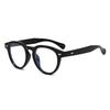 European and American new round frame rice nails light luxury simple fashion personalized street shooting men's and women's outdoor sunscreen versa