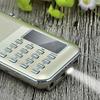 Y-896 Digital Radio Rechargeable Flashlight Function 3W Mini Portable FM Radio with TF Card Slot for the Aged