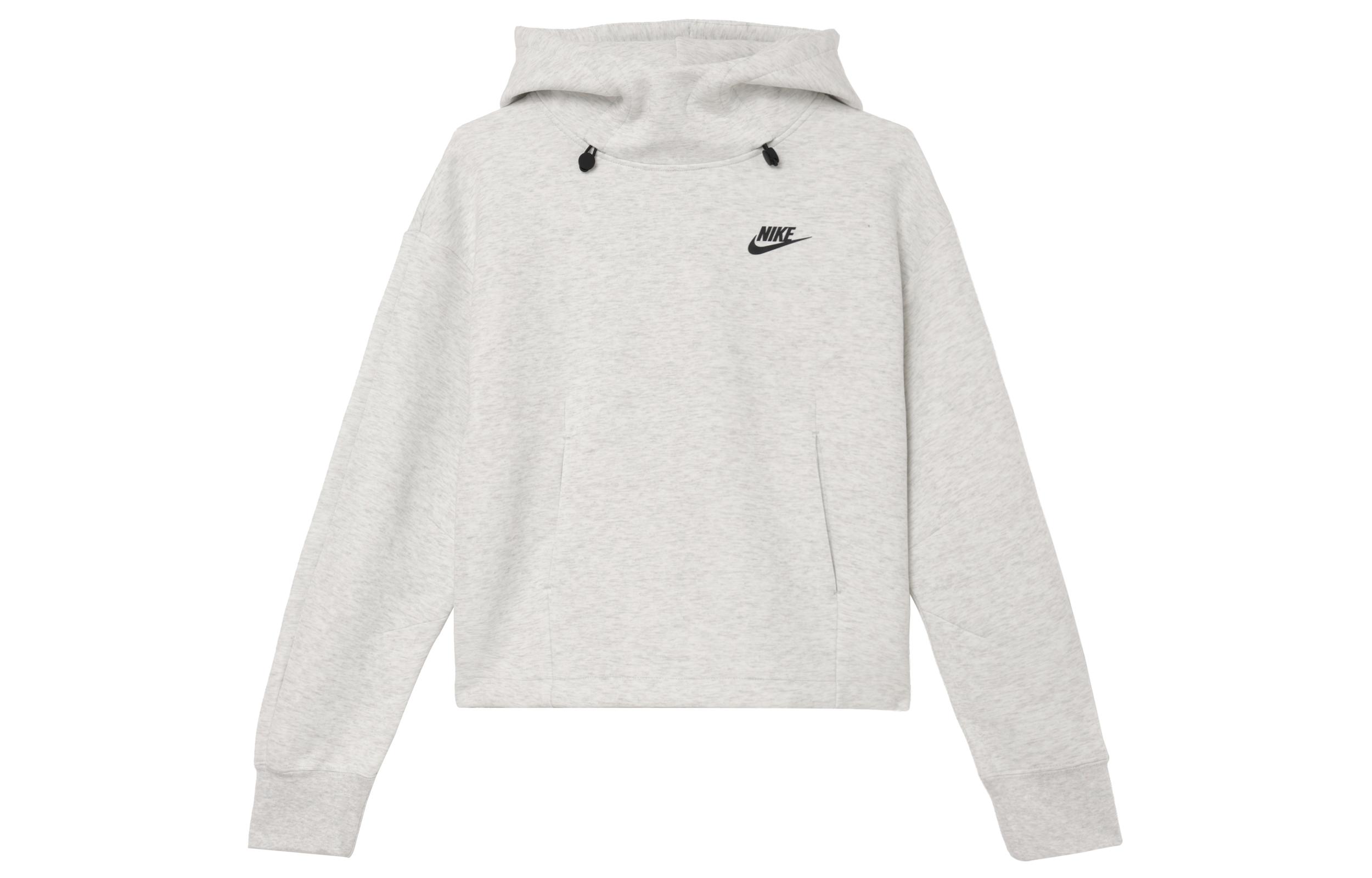 Nike Sportswear Tech Fleece Oversize Sweatshirt Women s Light Gray FV6323-013 S