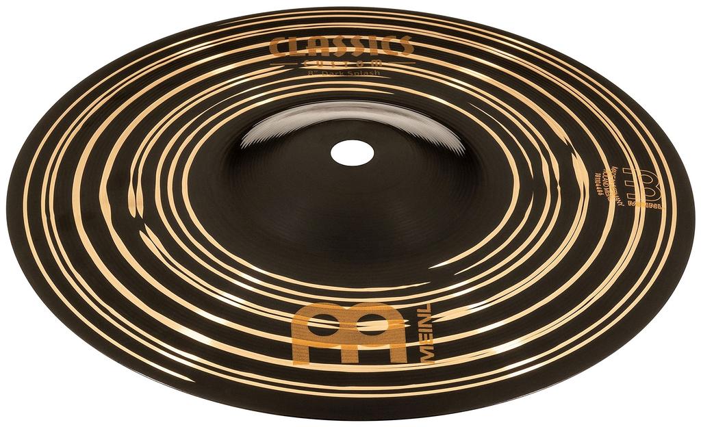 MEINL Cymbals Classics Custom Dark Serie Splash Becken Splash CC8DAS 8" []