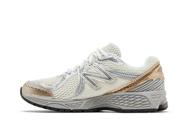 New Balance 860v2 Sea Salt Gold Metallic