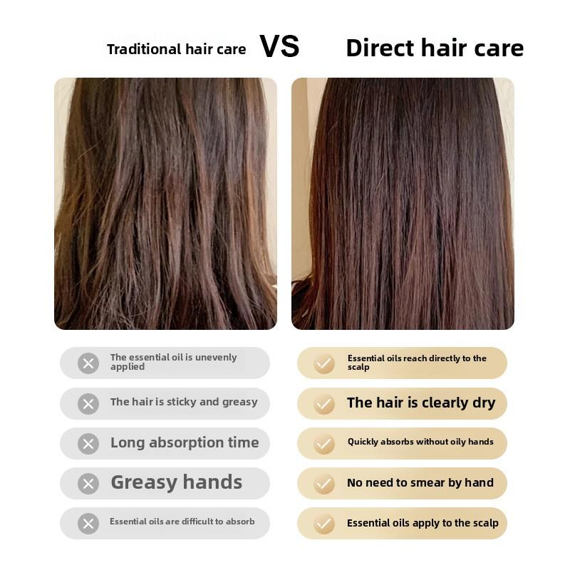 Hair Scalp Comb Vibration Massage Comb Red Blue Light Scalp Introduction Essential Oil Shun Hair Care Essential Oil Comb