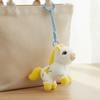 Chinese Style Vintage Pony Plush Keychain PP Cotton Chinese Horse Plush Keyring  Year of Horse