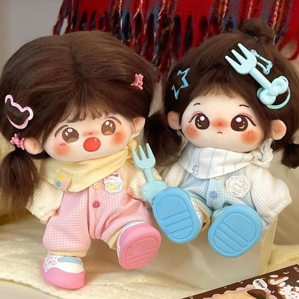Jumpsuit 20cm Cotton Doll Clothes Rabbit Pattern Cotton Doll's Clothes  Children's Gift