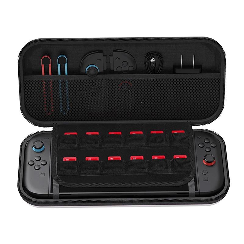 Carrying Case Compatible With Switch 2 (2025) - For Console & Accessories Portable Hard Shell Pouch Carrying Travel Bag