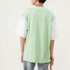 New MLB Drop Shoulder Sleeve T Shirt Unisex Light Green 3ATSEC823-07KAL