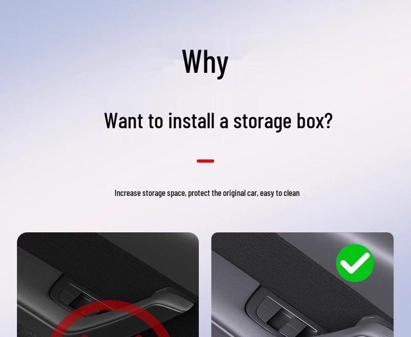 Tesla Model 3/Y Facelift Door Storage Slot Mat for 2025