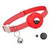 GPS Tracker for Cats Waterproof Pet Tracking Collar Anti-Lost Smart Locator with Safety Elastic Buckle Supports Android and iOS