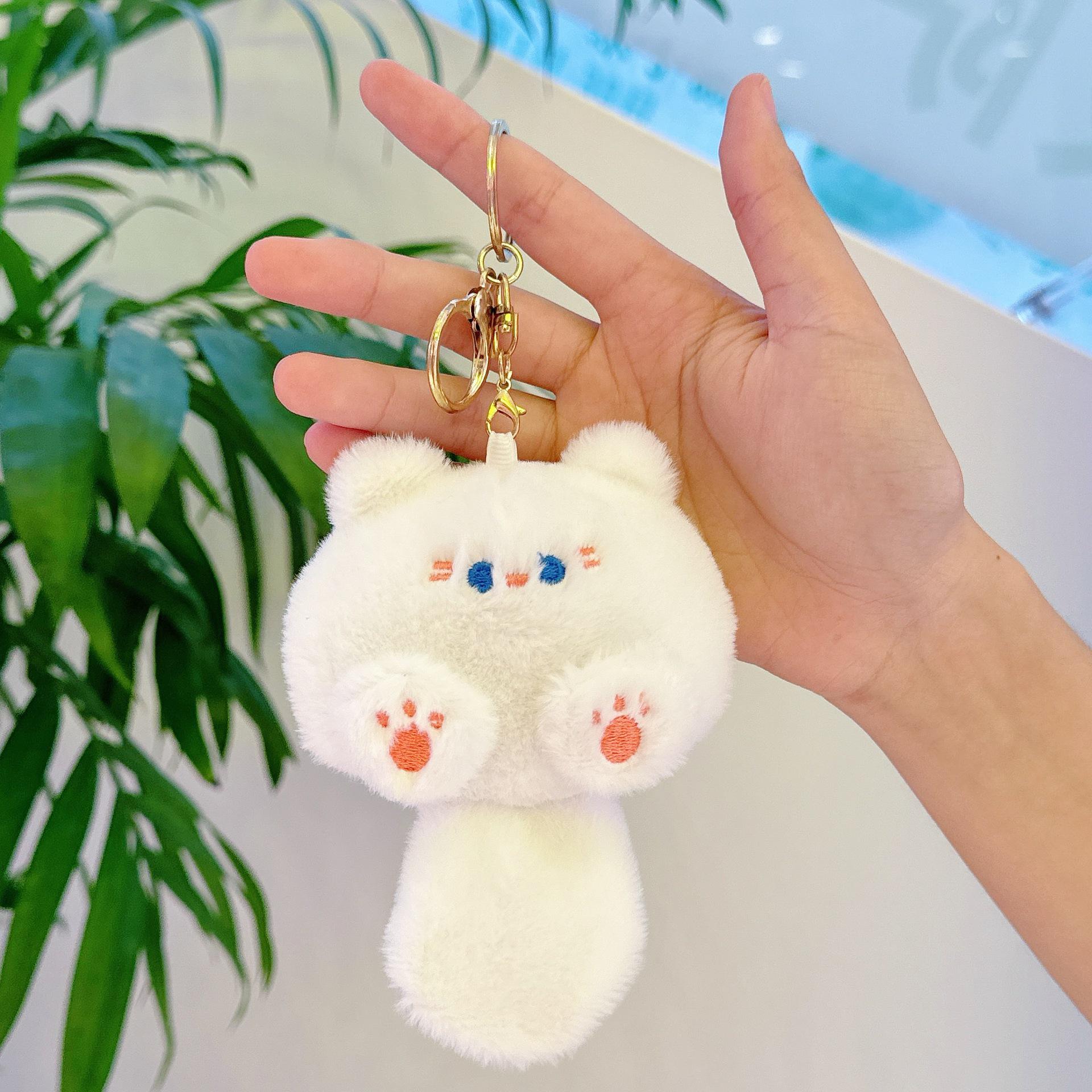 

Чарівний писклявий плюшевий брелок-підвіска у вигляді кошеняти Height approximately 12 cm