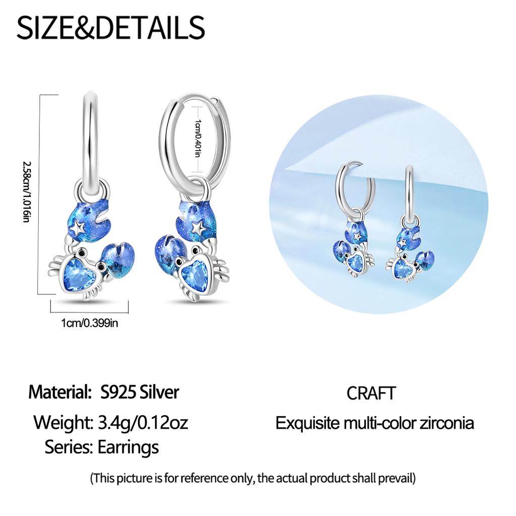 Butterfly Earrings Original 925 Silver Pink Bow Heart Zircon Star Flower Stud Earrings Women Jewelry Gift Love Valentine Day Set