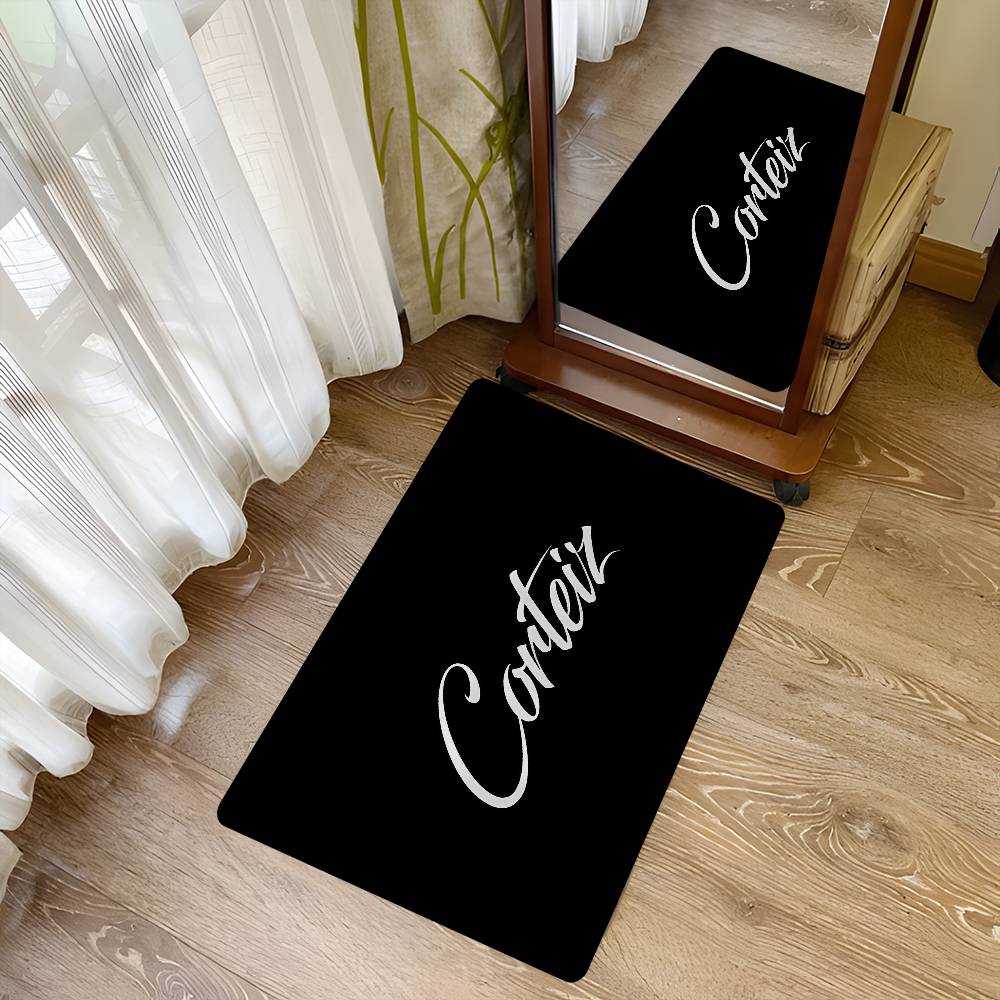 Hot Fashion C-Corteizs Floor Mat Nordic Style Home Doormat Bathroom-Toilet Mats Bedroom Hotel Decor Mat