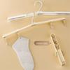 Portable Travel Clothes Rack Multi-functional Clothes Drying Tools Foldable Clothes Hanger