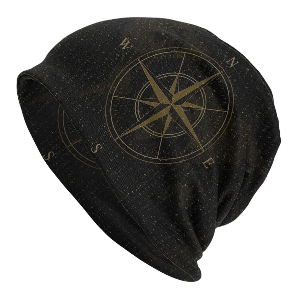 Custom Navy Blue Stripes Nautical Anchor Boat Bonnet Hat Knit Hat Unisex Women Hip Hop Unisex Winter Warm Skullies Beanies Caps