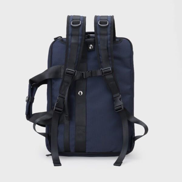 Takeo Kikuchi Business Bag [3-Way] Large Capacity Briefcase G8701383 Men's Black (019) 00 (FREE)