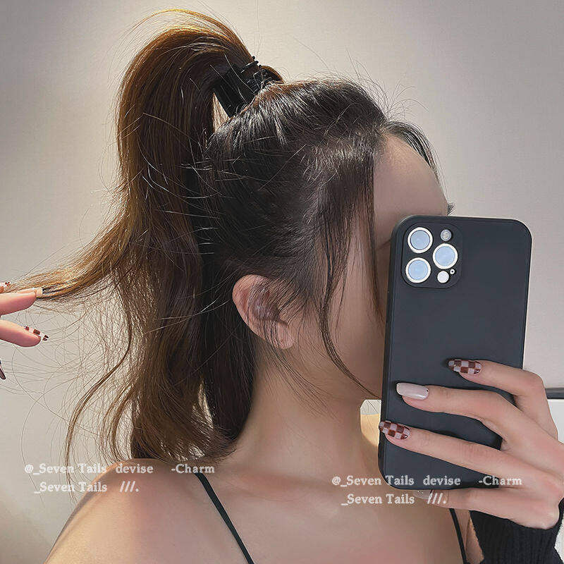 

Модний металевий кіготь для волосся з цирконом і перламутром, високий тримач для хвоста для жінок, дівчат, модні розкішні аксесуари для заколок для волосся