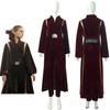 Costume Padme Cosplay Amidala Pleuche Material Coat Pants Belt Suit
