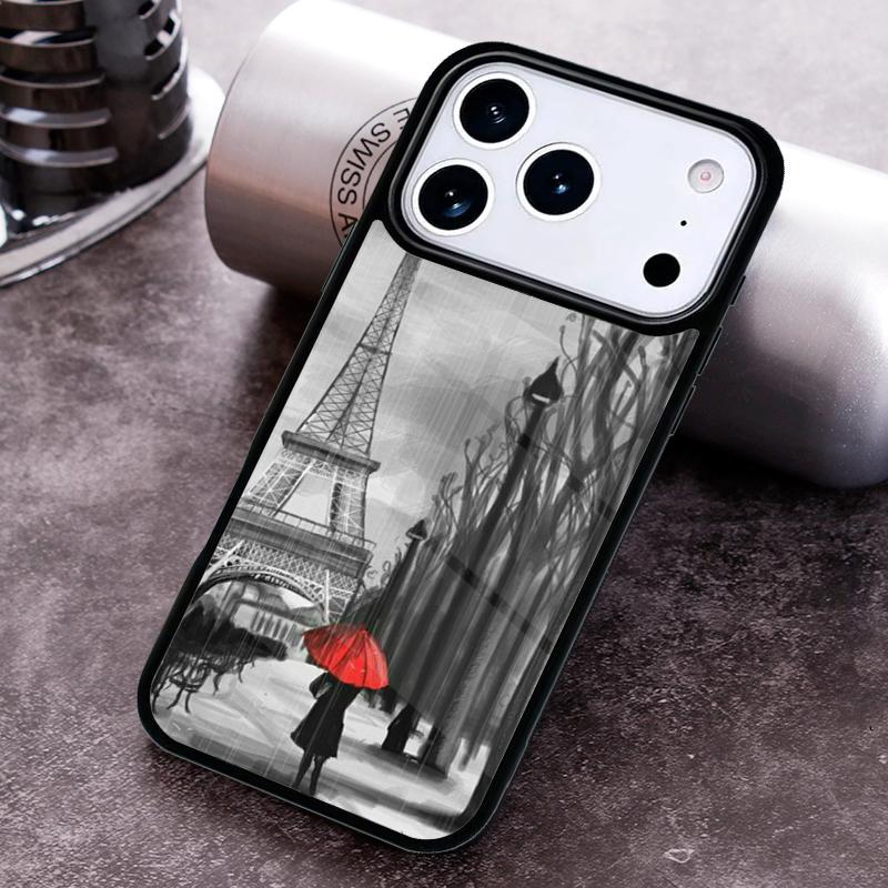 Coque de téléphone Tour Eiffel Paris Pour iPhone 17 16 15 14 13 12 11 Pro Max Plus 17Air Coque Souple en Silicone