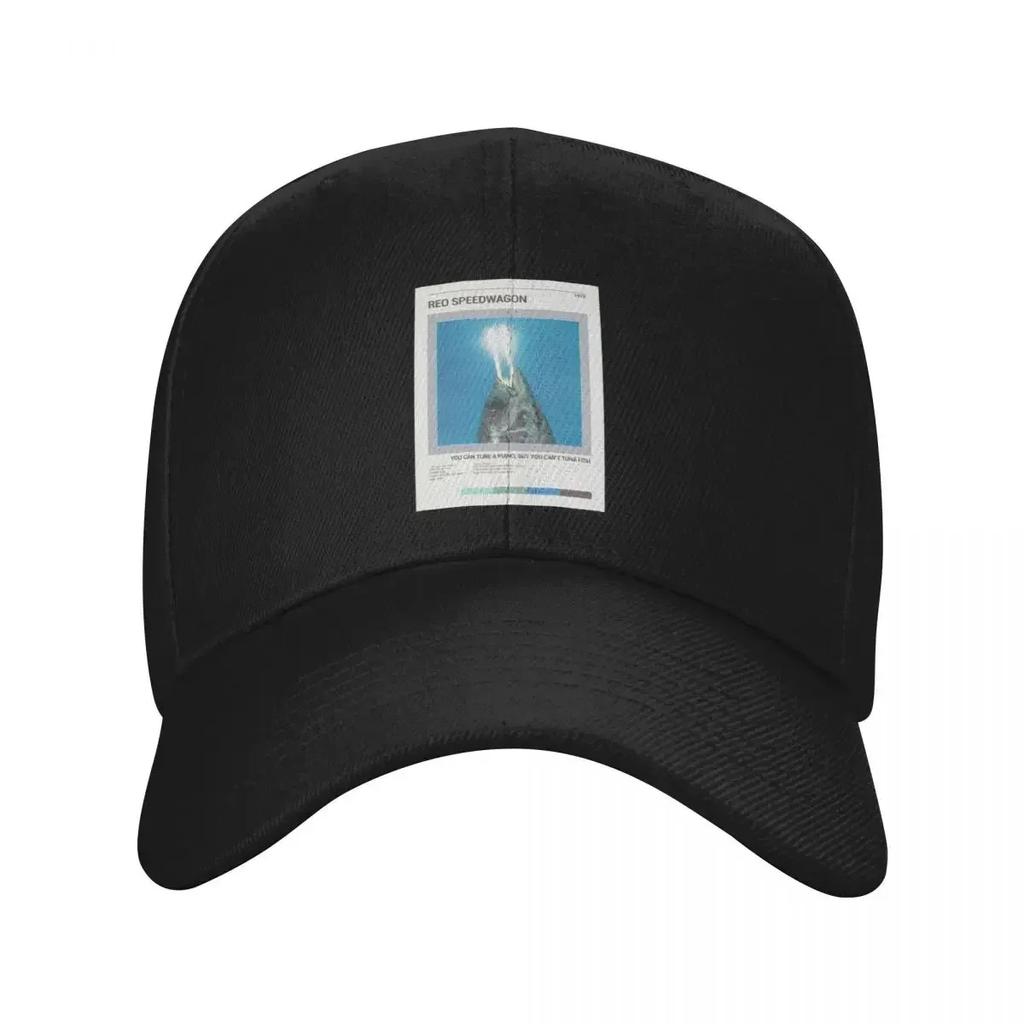 Reo Speedwagon You Can Tune a Piano But You Cant Tuna Fish Baseball Cap Christmas Hat Boy Womens