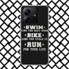 Triathlon Swim Bike Run Phone Case for Xiaomi Redmi Note 15 14 14S 13 12 12S 11 Pro Plus 11E 11T 11S 10S 5G Soft Cover Fundas Re