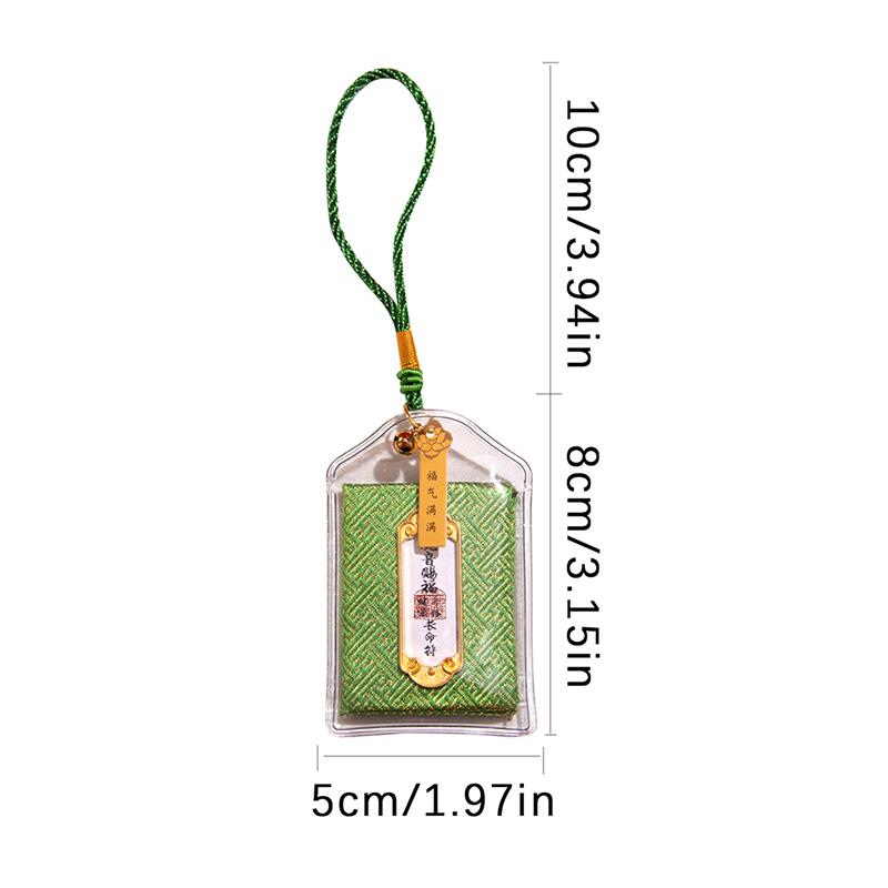 Buddhism Monastery Temple Guan Yin Buddha Efficacious Amulet Pendant Bless Family Safety Health Good Luck Career Gifts Lucky Bag