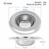 Kitchen Sink Filter Stainless Steel Sink Sewer Mesh Strainers Kitchen Tools Bathroom Floor Drains Hair Catcher Waste Plug Filter