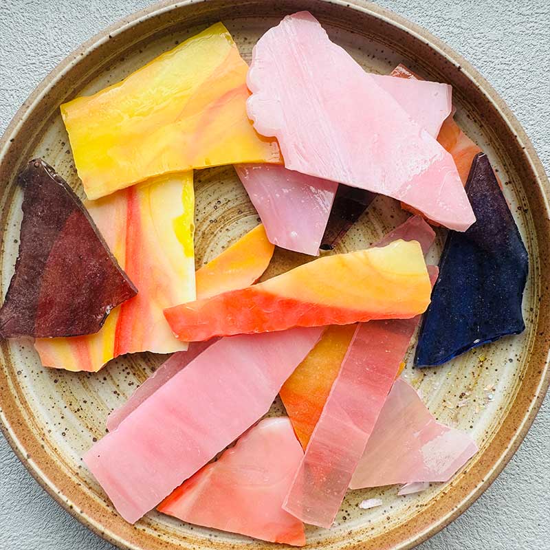 100g/Lot Mozaikové dlaždice Vitráž Mozaika DIY Ručně vyráběný Podtácek Mozaiková Skládačka Výroba Umění Nástěnné Dekorace Potřeby Barva arte 917