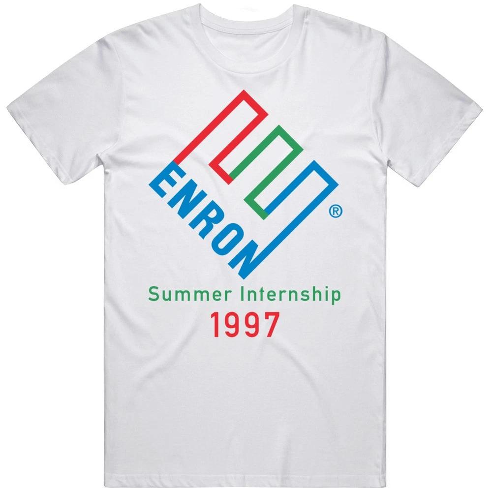 Enron Summer Internship 1997 Funny Accounting Cpa Gift T Shirt S