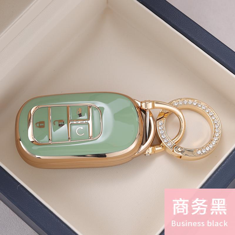 Styling Mouldings New TPU Car Remote Key Case Cover Protect Shell Bag For Honda 2021 2022 Accord Civic Pilot Freed CRV 4 Button