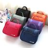 Runhui Solid Color Travel Cosmetic Bag