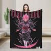 Summer Dragon Ball Super All Characters Fleece Blanket, 3D Printed Soft Warm Flannel Throw Blanket For Bed Sofa Bedroom